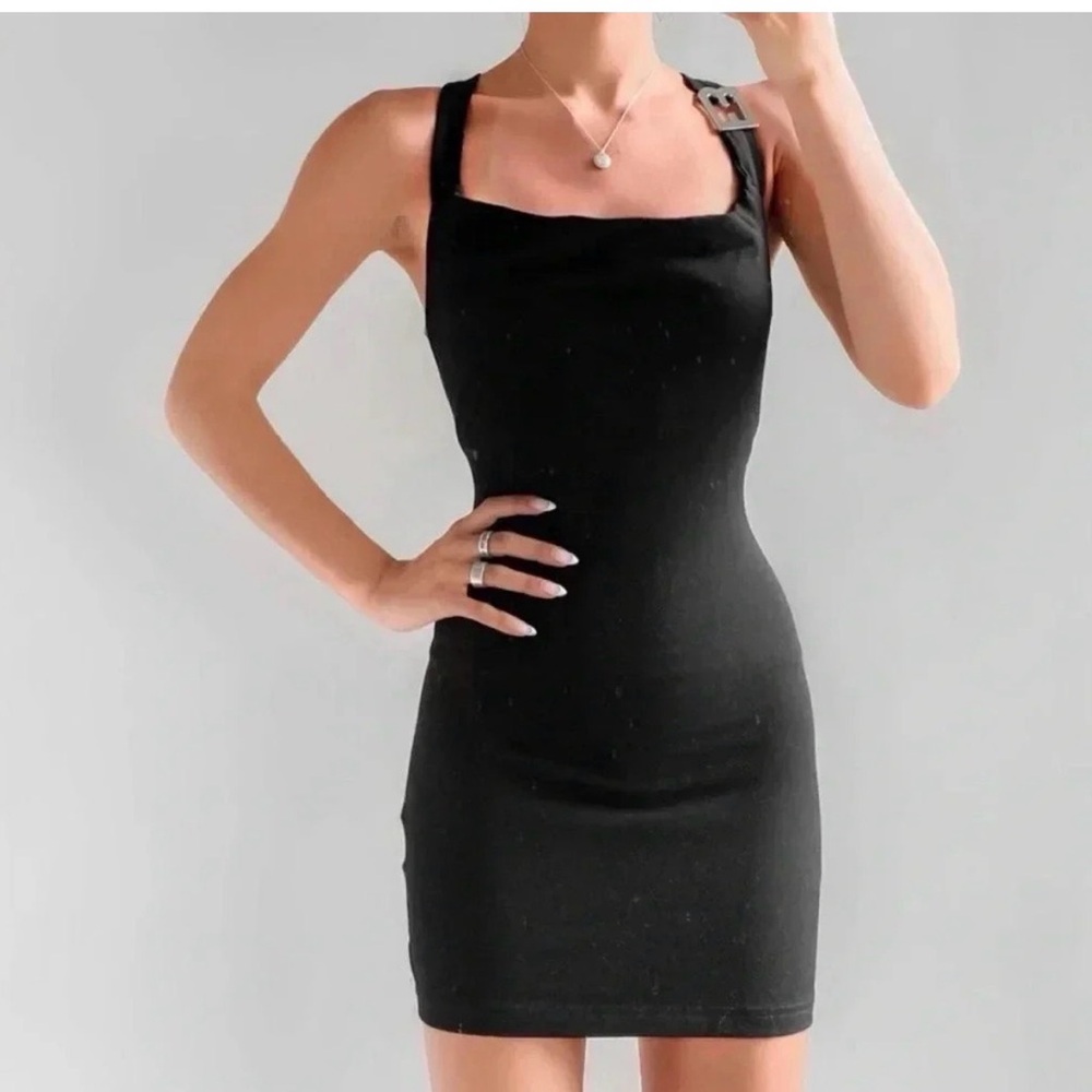 EB Denim Black Mini Dress or long tank